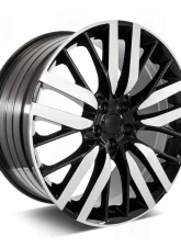 OE Sport Style - RL11 Wheel 22x10 5x120 45mm Machined Face Black Outline                                     - RL11221021+45 - Image 3