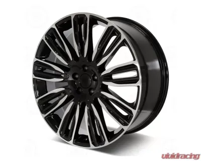OE Velar Style - RL16 Wheel 22x9.5 5x120 48mm Machined Face Black Outline - RL16229521+48