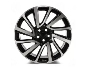 OE SV Style - RL21 Wheel 22x9.5 5x120 48mm Machined Face Black Outline