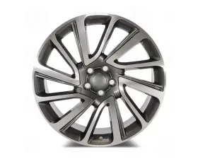 OE SV Style - RL22 Wheel 22x9.5 5x120 48mm Machined Face Gunmetal Outline