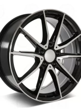 OE C63 Style - RM16 Wheel 19x9 5x112 45mm Machined Face Black Outline                                     - RM16199043+45 - Image 3
