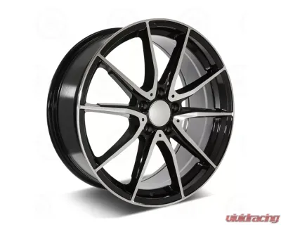 OE C63 Style - RM16 Wheel 19x9 5x112 45mm Machined Face Black Outline - RM16199043+45