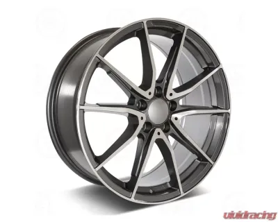 OE C63 Style - RM17 Wheel 19x9 5x112 45mm Machined Face Gunmetal Outline - RM17199043+45