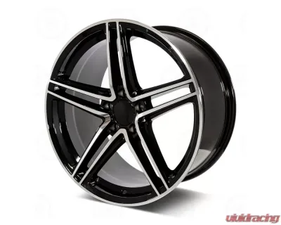 OE C63 Coupe Style - RM21 Wheel 20x8.5 5x112 35mm Machined Face Black Outline - RM21208543+35