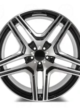 OE GL63 Style - RM31 Wheel 20x9.5 5x130 48mm Machined Face Black Outline                                     - RM31209530+48 - Image 5