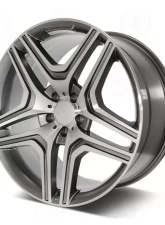 OE GL63 Style - RM32 Wheel 20x9.5 5x112 45mm Machined Face Gunmetal Outline                                     - RM32209543+45 - Image 2