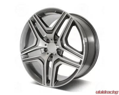 OE GL63 Style - RM32 Wheel 20x9.5 5x112 45mm Machined Face Gunmetal Outline - RM32209543+45