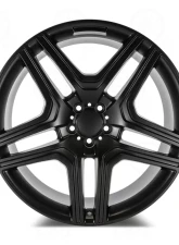 OE GL63 Style - RM33 Wheel 22x10 5x112 48mm Satin Black                                     - RM33221043+48 - Image 5