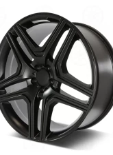 OE GL63 Style - RM33 Wheel 22x10 5x112 48mm Satin Black                                     - RM33221043+48 - Image 2