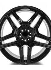OE GL63 Style - RM34 Wheel 20x9.5 5x130 48mm Gloss Black                                     - RM34209530+48 - Image 3