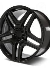OE GL63 Style - RM34 Wheel 20x9.5 5x130 48mm Gloss Black                                     - RM34209530+48 - Image 2