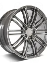 OE GTS Sport Style - RP12 Wheel 22x11 5x130 55mm Machined Face Gunmetal Outline                                     - RP12221130+55 - Image 3