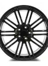 OE GTS Sport Style - RP14 Wheel 22x10 5x130 50mm Gloss Black                                     - RP14221030+50 - Image 3