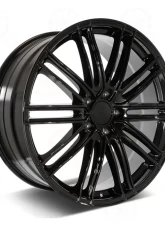 OE GTS Sport Style - RP14 Wheel 22x10 5x130 50mm Gloss Black                                     - RP14221030+50 - Image 3
