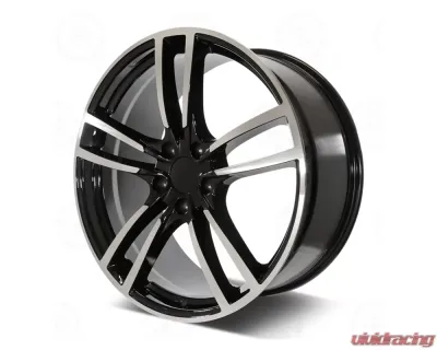 OE Panamera Style - RP16 Wheel 22x10 5x130 55mm Machined Face Black Outline - RP16221030+55