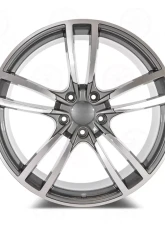 OE Panamera Style - RP17 Wheel 20x11 5x130 55mm Machined Face/Gunmetal Outline                                     - RP17201130+55 - Image 3