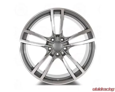 OE Panamera Style - RP17 Wheel 20x11 5x130 55mm Machined Face/Gunmetal Outline - RP17201130+55