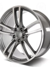 OE Panamera Style - RP17 Wheel 20x11 5x130 55mm Machined Face/Gunmetal Outline                                     - RP17201130+55 - Image 2