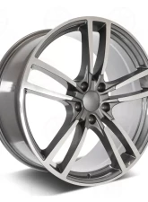 OE Panamera Style - RP17 Wheel 20x11 5x130 55mm Machined Face/Gunmetal Outline                                     - RP17201130+55 - Image 3