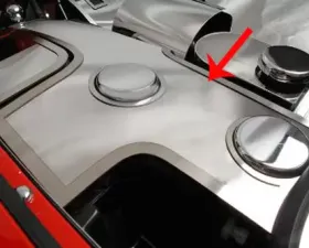 American Car Craft Manual Transmission Window Wash Fluid Tank Cover & Chrome Cap Covers Chevrolet Corvette C5 | Z06 1997-2004