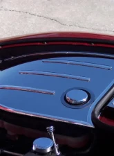 American Car Craft Polished Inner Fender Covers w/Chrome Cap Covers Chevrolet Corvette C5 | Z06 1997-2004                                     - ACC-033019 - Image 2