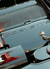 American Car Craft 2Pc Polished Fuel Rail Cover Chevrolet Corvette C5 | Z06 1999-2004                                     - ACC-033038 - Image 2