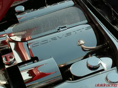 American Car Craft 2Pc Polished Fuel Rail Cover Chevrolet Corvette C5 | Z06 1999-2004 - ACC-033038