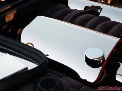 American Car Craft 2Pc Polished Fuel Rail w/Cap Cover Chevrolet Corvette C5 1997-1998 - ACC-033040