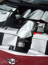 American Car Craft Polished Factory Tube Air Bridge Cover Chevrolet Corvette C5 | Z06 1997-2004                                     - ACC-033043 - Image 2