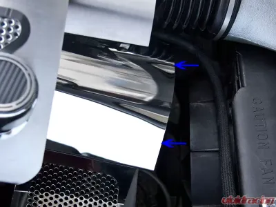 American Car Craft Belt Tension Cover Perforated Chevrolet Corvette 1997-2004 - ACC-033056