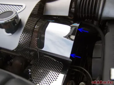 American Car Craft Belt Tension Cover Perforated Chevrolet Corvette 1997-2004 - ACC-033056