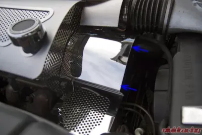 American Car Craft Belt Tension Cover Perforated Chevrolet Corvette 1997-2004 - ACC-033056