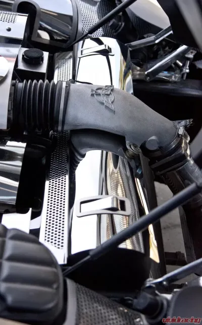 American Car Craft Radiator Cover Perforated Chevrolet Corvette 1997-2004 - ACC-033058