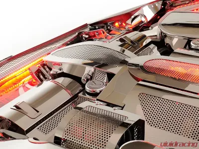 American Car Craft Air Tube Cover Perforated fits Factory Filter Chevrolet Corvette 1997-2004 - ACC-033067