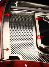 American Car Craft Inner Fender Accent Plates Perforated Chevrolet Corvette 1997-2004                                     - ACC-033071 - Image 2