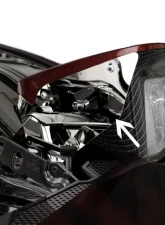 American Car Craft Headlight Buckets Polished 2pc Deluxe Chevrolet Corvette 1997-2004                                     - ACC-033072 - Image 2
