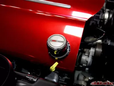 American Car Craft Cap Cover Set Z06 405hp GM LICENSED Series 6pc Chevrolet Corvette Z06 2002-2004 - ACC-033077