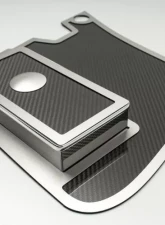 American Car Craft Battery Fuse Box Cover Real Carbon Fiber w/Satin Trim Chevrolet Corvette 1997-2004                                     - ACC-033089 - Image 3