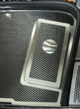 American Car Craft Battery Fuse Box Cover Real Carbon Fiber w/Satin Trim Chevrolet Corvette 1997-2004                                     - ACC-033089 - Image 3