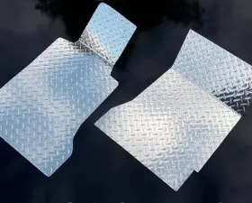 American Car Craft Floor Mats Diamond Plate Chevrolet Corvette 2005-2013