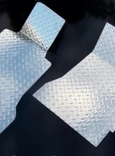 American Car Craft Floor Mats Diamond Plate Chevrolet Corvette 2005-2013                                     - ACC-041001 - Image 2