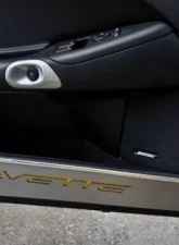 American Car Craft Front Polished Retro Style Grille Chevrolet Corvette C6 2005-2012                                     - ACC-042038 - Image 3