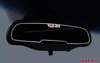 American Car Craft Mirror Trim Rear View Z06 Style GML Chevrolet Corvette 2005-2013 - ACC-041050