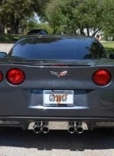 American Car Craft Exhaust Filler Panel Stock Exhaust Polished Chevrolet Corvette 2005-2013                                     - ACC-042001 - Image 3