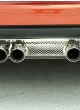 American Car Craft Exhaust Filler Panel Stock Exhaust Perforated Chevrolet Corvette 2005-2013                                     - ACC-042002 - Image 3
