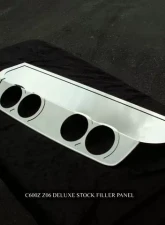 American Car Craft Exhaust Filler Panel NPP Exhaust Polished Chevrolet Corvette 2005-2013                                     - ACC-042004 - Image 2