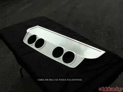 American Car Craft Exhaust Filler Panel NPP Exhaust Polished Chevrolet Corvette 2005-2013 - ACC-042004