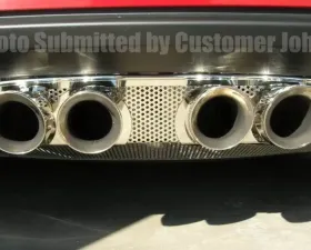 American Car Craft Exhaust Filler Panel Corsa 3.5 Perforated Chevrolet Corvette 2005-2013