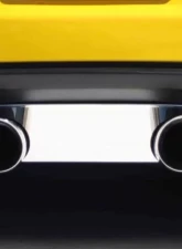 American Car Craft Exhaust Filler Panel Corsa 4.0 Dual 2 Tip Polished Chevrolet Corvette 2005-2013                                     - ACC-042010 - Image 3
