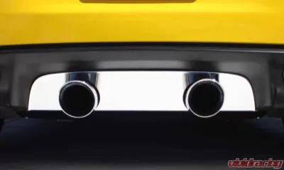 American Car Craft Exhaust Filler Panel Corsa 4.0 Dual 2 Tip Polished Chevrolet Corvette 2005-2013 - ACC-042010